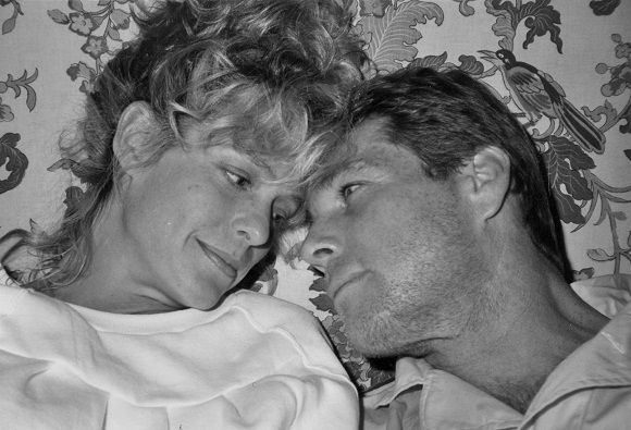 Ryan O'Neal and Farrah Fawcett
