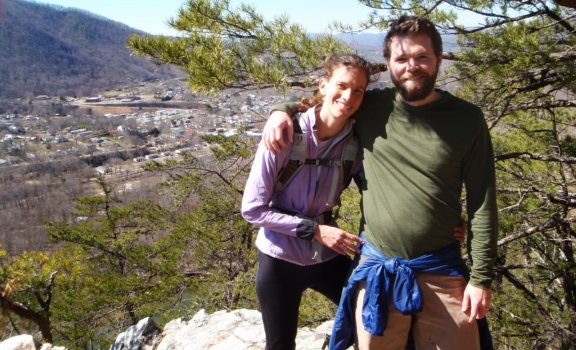 Jennifer Pharr Davis and her husband Brew Davis