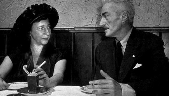Dashiell Hammett and Lillian Hellman