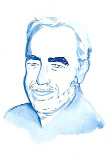 Richard Russo by Nathan Gelgud, 2013.