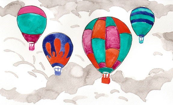 Levels of Life by Julian Barnes. Illustration by Nathan Gelgud, 2013.
