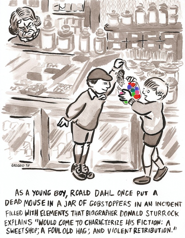 Storyteller. The Authorized Biography of Roald Dahl. Illustrated by Nathan Gelgud, 2013. Storyteller. The Authorized Biography of Roald Dahl. Illustrated by Nathan Gelgud, 2013.