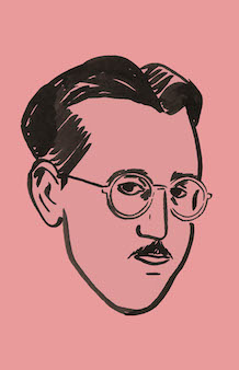 James Thurber by Nathan Gelgud, 2013.