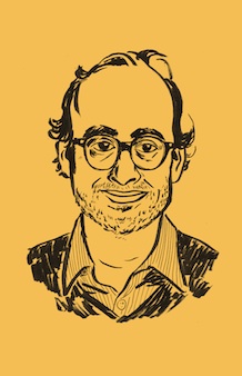 Gary Shteyngart by Nathan Gelgud, 2014.
