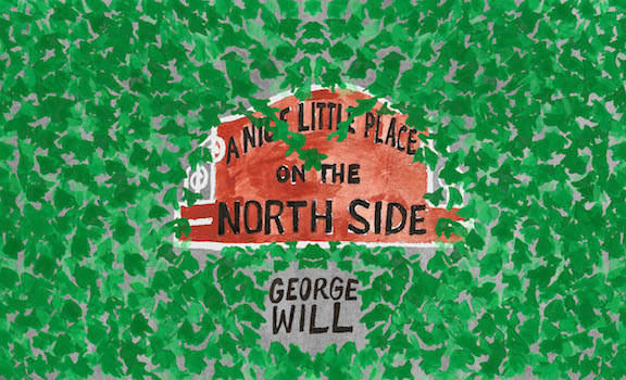 Nathan Gelgud illustration inspired by George Will's