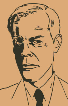 Lee Marvin by Nathan Gelgud, 2014.