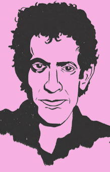 Lou Reed by Nathan Gelgud, 2014