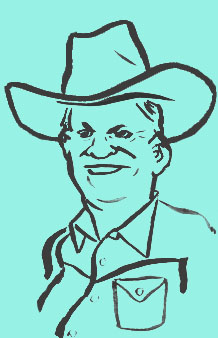 Benny Binion by Nathan Gelgud, 2014