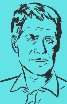 Internal Medicine author Terence Holt. Image by Nathan Gelgud, 2014.
