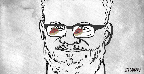 Jim Gaffigan by Nathan Gelgud, 2014.