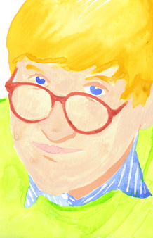 Hockney by Gelgud, 2014.