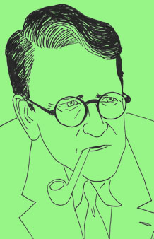 Raymond Chandler by Gelgud, 2014