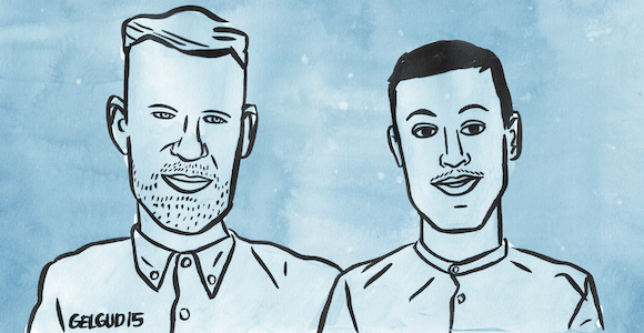Greg Brown and Mitchell Moffit of AsapSCIENCE by Nathan Gelgud, 2015.