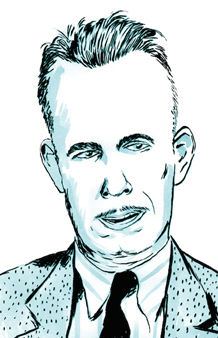 John Dillinger by Nathan Gelgud, 2015.