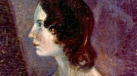 A retouched portrait of Emily Brontë / Photo via Wikimedia