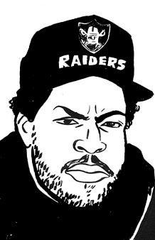 Ice Cube by Nathan Gelgud, 2015.