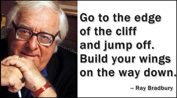 Ray Bradbury / Photo ©Jacques Sassier-Gallimard-Opale